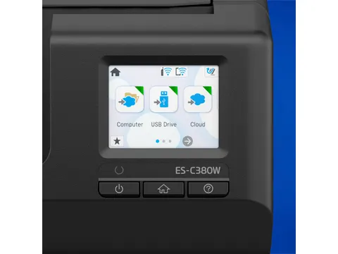 ES-C320W compacte A4-documentscanner met Wi-Fi-connectiviteit en U-tra