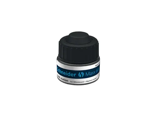 Navulinkt Schneider Maxx 665 voor marker 290/ 293 30ml zwart