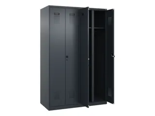 locker voor scheiding van kleding,HxBxD 1850x1200x500mm,4vak - 1
