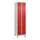 dubbeldekse locker,HxBxD 1950x500x500mm,2x2vak.,vak B 250mm