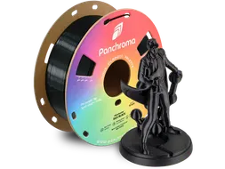Polymaker 3D filament Panchroma PLA Silk 1,75 mm Zwart 1kg