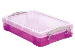 Opbergdoos 4 Liter Transparant Paars