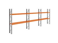 palletstelling,basis+2xaanbouw,HxBxD 3360x8500x750mm,vakl. 3000kg