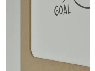 Silva verrijdbaar akoestisch whiteboard beige 200x120cm - 5