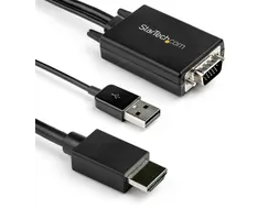 VGA naar HDMI kabel adapter USB-voeding 1080p 2m