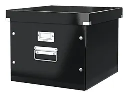 Hangmappenbox Click & Store 320x240x335mm Zwart A4 86% gerecycled kart