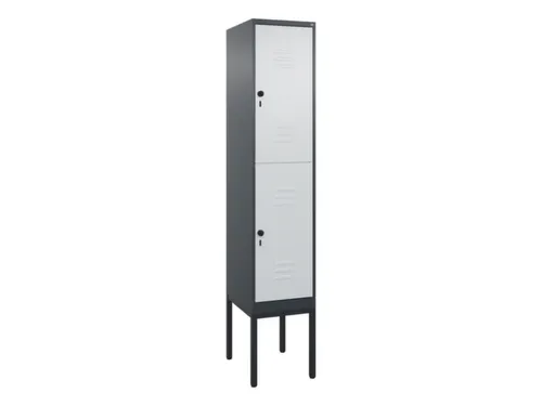 dubbeldekse locker,HxBxD 2120x400x500mm,1x2vak.,vak B 400mm