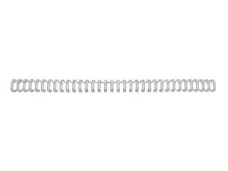 Draadrug GBC 9.5mm 34-rings A4 zilver 100stuks - 1