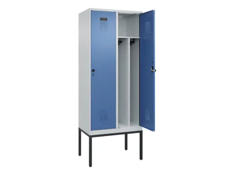 locker voor scheiding van kleding,HxBxD 2120x800x500mm,2vak