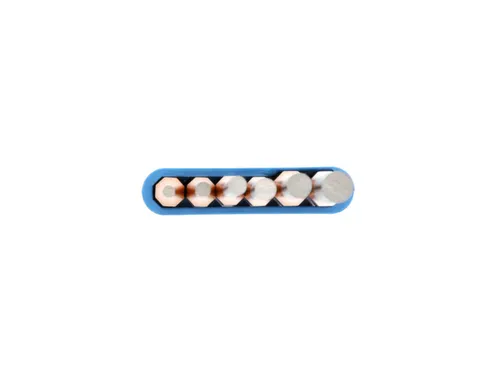 GEDORE 119 L ponsset,lange vorm,6stuks in PVC houder