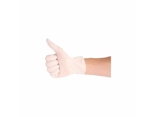 Handschoenen Latex Poedervrij Maat M Wit 1000 Stuks