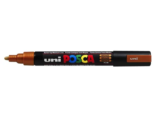 Verfstift Posca PC5M Medium Punt 1,8-2,5mm Brons