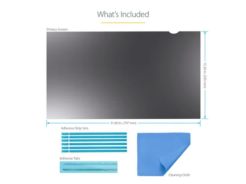 Privacyscherm 34 Inch Ultrawide 21:9 met Blauwlichtfilter