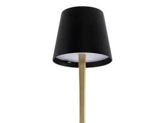 Securit Tafellamp Roma LED Zwart-Goud oplaadbaar dimbaar - 3