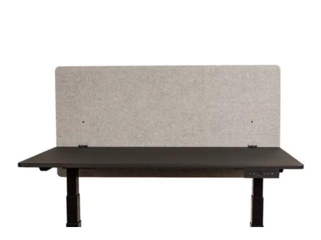 geluidabsorberende tafelscheidingswand,HxBxD 600x1200x20mm,wand PET