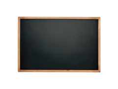 Krijtbord Seco A4 zwart met lijst