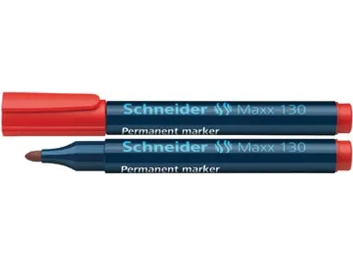 permanent marker Maxx 130 rood