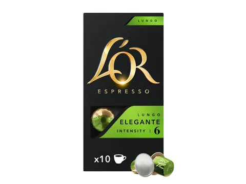 Koffiecups L'Or espresso Lungo Elegante 10 stuks