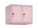 opzetkast,v. locker,2vak.,vak B 300mm,HxBxD 500x600x500mm,draaigrendel