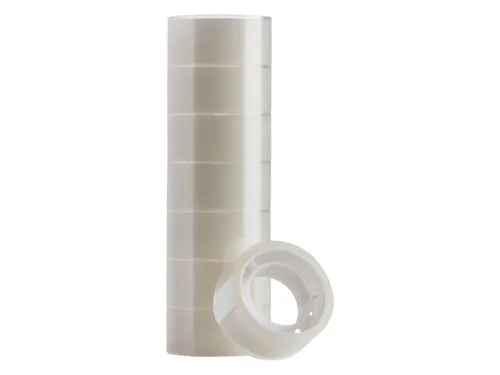 Plakband Quantore 19mmx10m transparant