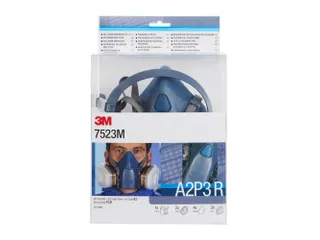 3M 7523M Starterskit A2P3 Half Masker M - 1
