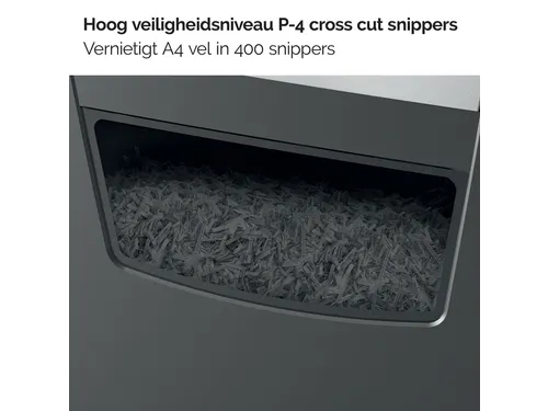 Papiervernietiger Rexel Momentum X410 snippers 4x28mm P-4