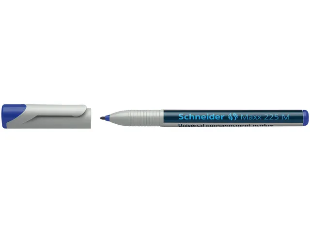 Universele marker Schneider Maxx 225 M non-permanent blauw