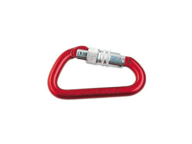 Miller Zicral twistlock musketon, opening 16 mm, 28 kN, per stuk