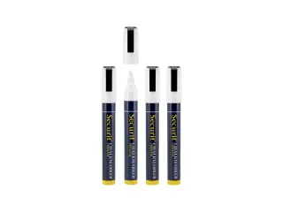 Krijtstift Securit Sma-510 Schuin 2-6mm Wit 4 Stuks - 1