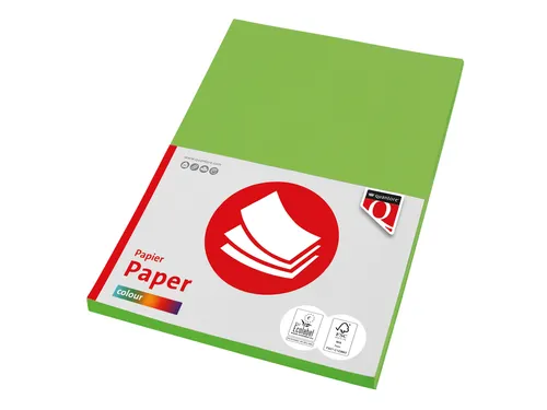 Kopieerpapier Quantore Colour A4 160 Gram Helgroen 50vel