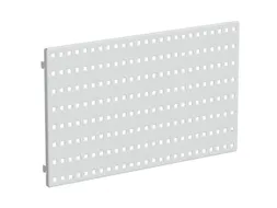 geperforeerde plaat,v. werktafel,ESD,HxB 300x470mm,staal,lichtgrijs