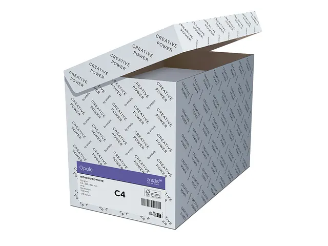 Envelop Akte 229x324mm Strip Opale Velijn reference 130µm hoogwit