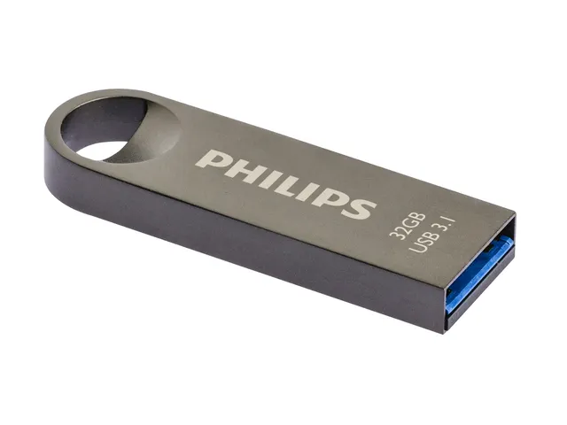 Clé USB 3.1 Philips Moon USB-A 32Go gris