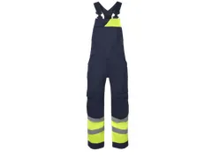 Havep 20439 Amerikaanse overall, houtskool/fluo geel, maat 59, per stu