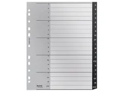 Tabblad Leitz Recycle A4 11-gaats A-Z extra breed PP