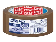 Verpakkingstape Pp 38mmx66m Bruin