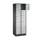 lockerkast,HxBxD 1950x620x500mm,2x5vakken,cil.-slot,sokkel