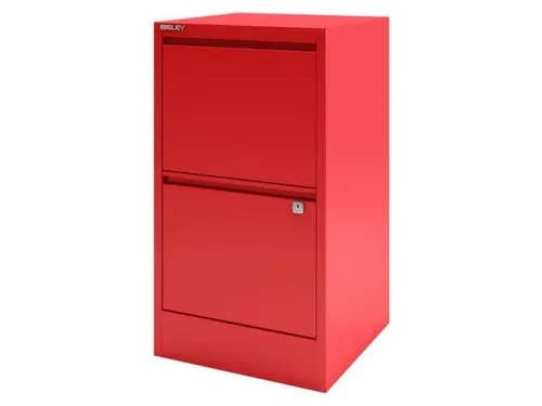 hangmappenkast HxBxD 672x413x400mm 2hangmappenframes rood