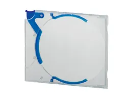 Cd opbergbox Quickflip standaard blauw 5stuks
