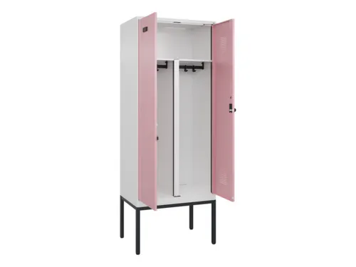PBM-locker,HxBxD 2120x800x500mm,2vak,vak B 400mm,draaigrendel