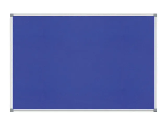 Prikbord MAULstandaard 90x120cm Textiel Blauw