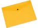 Documentenmap A4 172 Micron Drukknopsluiting Geel