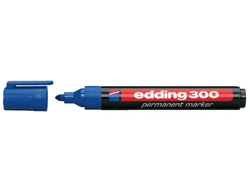 Viltstift edding 300 rond blauw 1.5-3mm