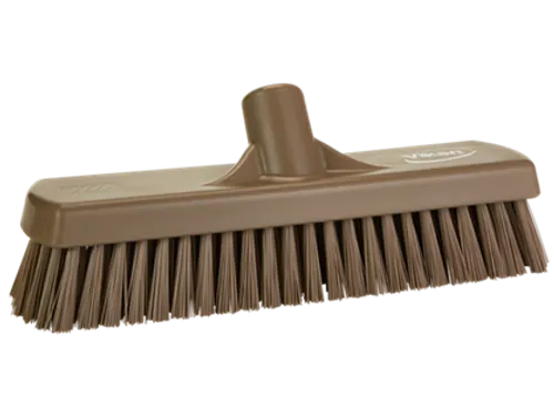 Hygiene 7060-66 vloerschrobber bruin, harde vezels, 305mm