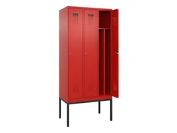 locker voor scheiding van kleding,HxBxD 2120x900x500mm,3vak