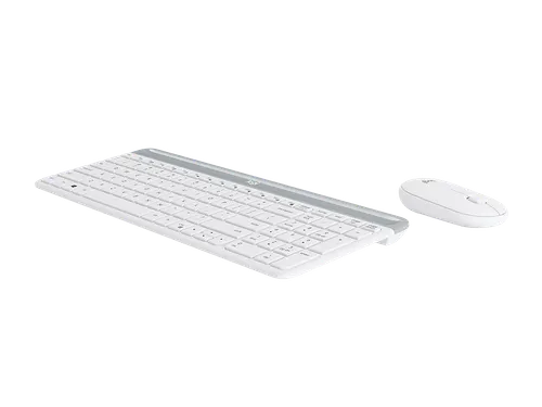 Logitech MK470 Toetsenbord QWERTY RF Draadloos en muis wit