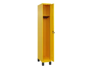 locker,HxBxD 1950x300x500mm,1vak,vak B 300mm,draaigrendel,voeten - 2