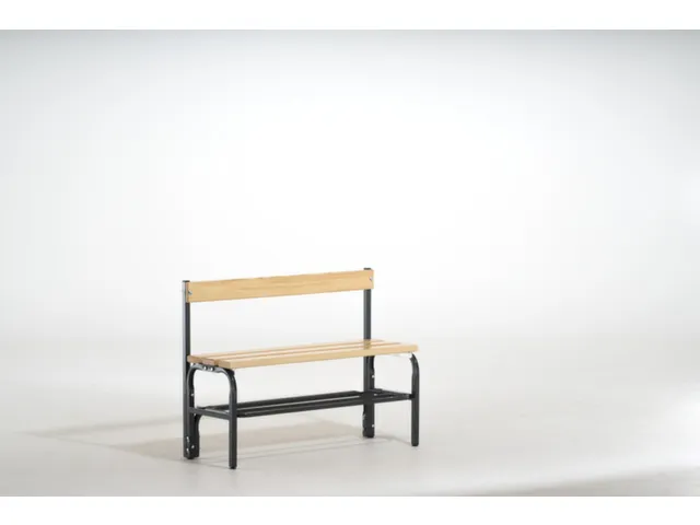 banc-patère,HxLxP 770x1015x375mm,barrettes en bois