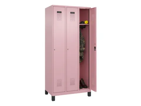 locker,HxBxD 1950x900x500mm,3vak,vak B 300mm,cil.-slot,voeten