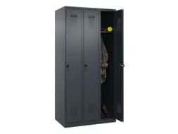 locker,HxBxD 1850x900x500mm,3vak,vak B 300mm,draaigrendel